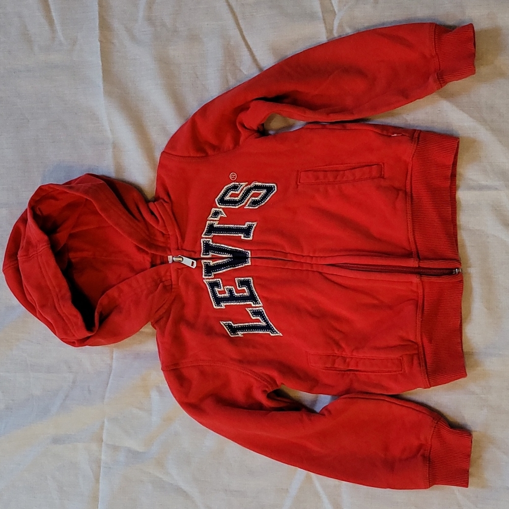 Levi's Red Hoodie Jacket